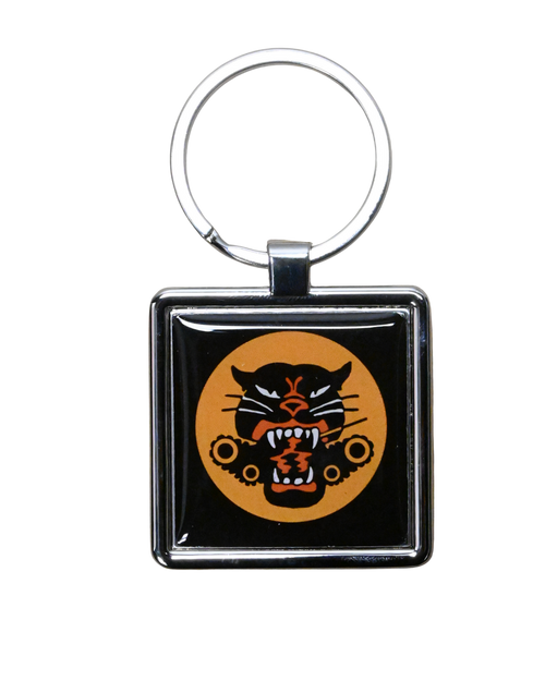 Tank Eating Tiger Keychain