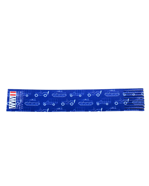 Vehicle Logo Fringed Leather Bookmark