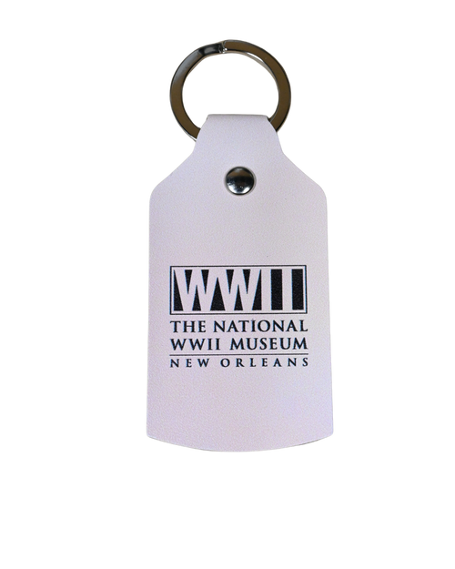I Want You Logo Leather Keyfob
