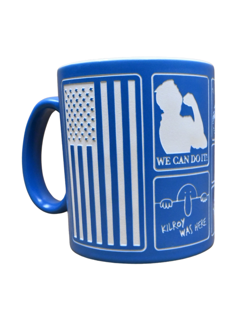 Iconic WWII Propaganda Ceramic Mug