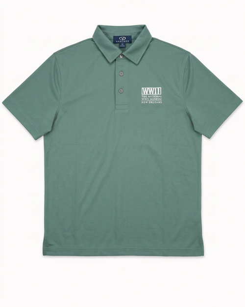 Logo Smooth Knit Mens Polo