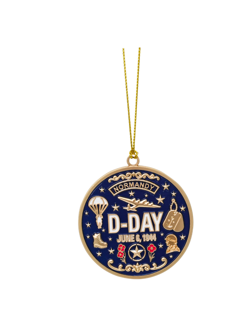 D-Day 3D Filigree Ornament