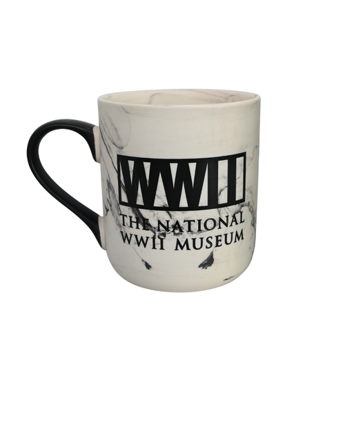 WWII Museum Mission Marble Mug