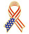 USA Flag Ribbon Lapel Pin