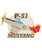 P51 Mustang  Lapel Pin Grey