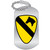 1st Cavalry Dog Tag Lapel Pin