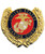 USMC Logo with Wreath Lapel Pin