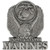 USMC Pewter Logo Lapel Pin
