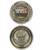 WWII Museum Logo 2.5in Pewter Souvenir Coin