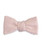 Pocket Square Clothing The Dean Pink Bow Tie