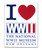 I Love WWII Museum Sticker