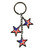 USA Dangle Flag Keychain
