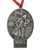 Kiss Pewter Ornament