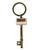 WWII Gold Key Logo Keychain