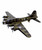 B17 Green 4.5 in InAir Diecast Model