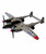 P38 Lightning 4.5in InAir Diecast Model