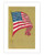 Patriotic American Flag Greeting Card