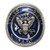 Navy Walking Stick Medallion