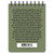 Military Alphabet 4" Jotter Note Pad Military Alphabet 4" Jotter Note Pad