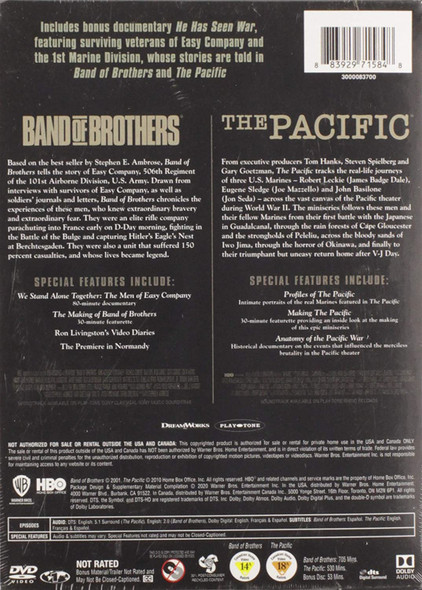 Band of Brothers/The Pacific Blu-ray