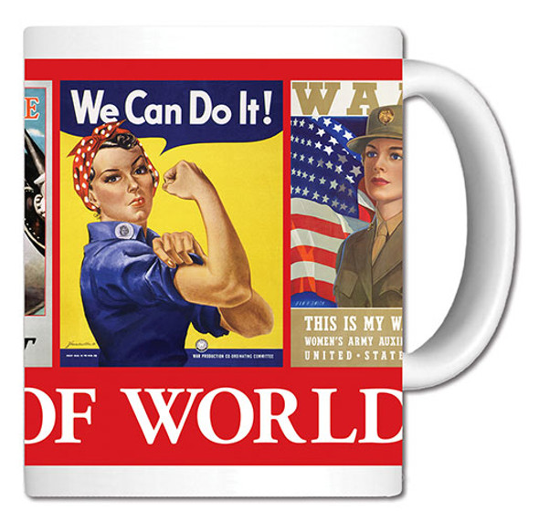 WWII Women Ceramic Mug