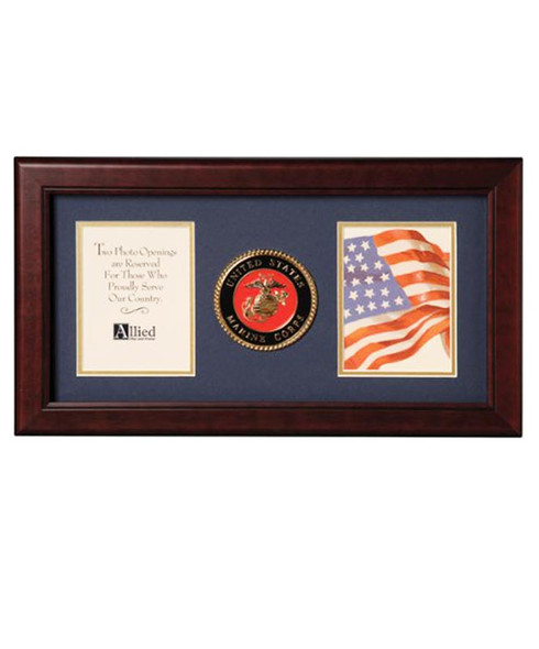 Marine Corps Dual Frame 8in x 16in