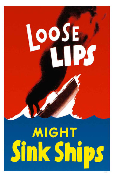 Loose Lips Mini Print