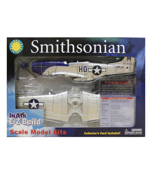 Smithsonian P-51 Mustang Model Kit packaging