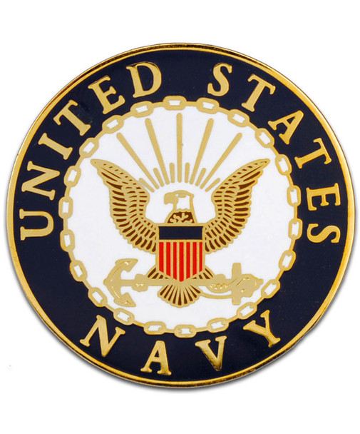 USN Logo Lapel Pin