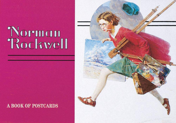 Norman Rockwell Postcard Booklet