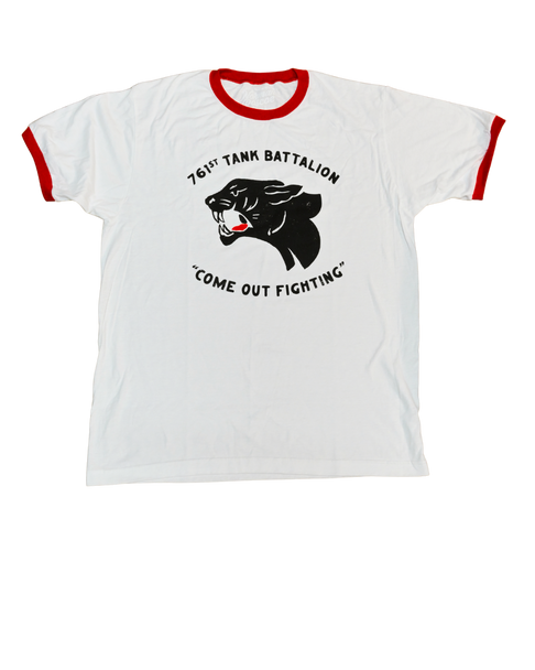 761st Come Out Fighting Ringer Shirt