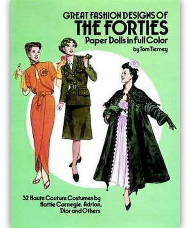 1940s paper dolls