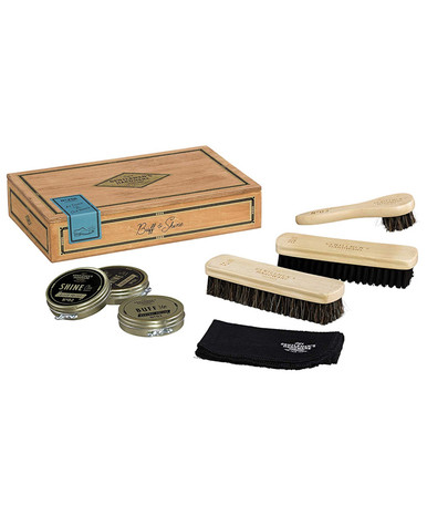 Wild and Wolf Shoe Shine Cigar Box