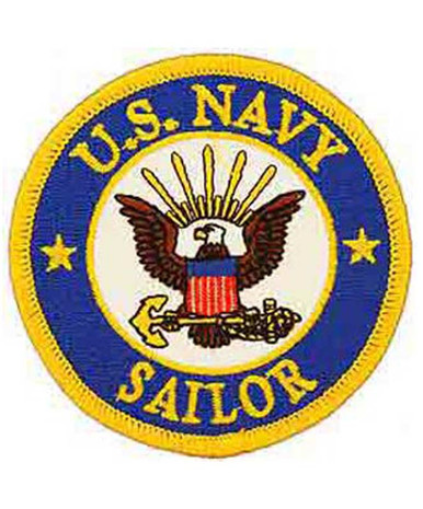 USN Sailor Logo Patch