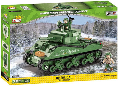 Sherman M4A3E2 Jumbo Block Puzzle