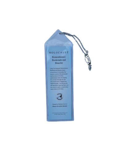 Holocaust Remembrance Bookmark/Bracelet