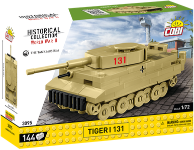 Mini Tiger I 131 Tank Block Puzzle