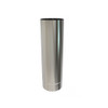 Tubo de estufa de 50 cm de diámetro de 125 mm de acero inoxidable de pared simple