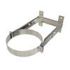 Soporte de pared orientable 8-16 cm diámetro 200 mm Acero inoxidable de pared simple