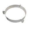 Soporte de alambre puntal diámetro 150 mm Acero inoxidable de pared simple