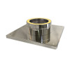 Placa soporte con placa Ø 100 mm