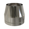 Cono de acabado de acero inoxidable para Ø 100mm Cono de acabado de acero inoxidable para Ø 100mm