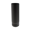 Tubo esmaltado negro mate 25 cm diámetro 100 mm