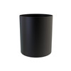 Conector hembra-hembra esmaltado negro mate diámetro 100 mm