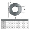 Embellecedor para SP 150 mm y DP 100 mm