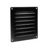 Rejilla para palets ALU 160 x 160 mm negra