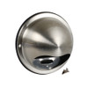 Rejilla exterior bulbo en acero inoxidable malla fina modelo Ø100mm
