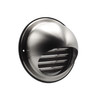 Rejilla exterior bulbo en acero inoxidable malla fina modelo Ø125mm