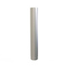 Tubo de estufa de 100 cm de diámetro de 125 mm de pared simple de acero inoxidable