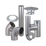 Tubos de estufa galvanizados de 100 mm